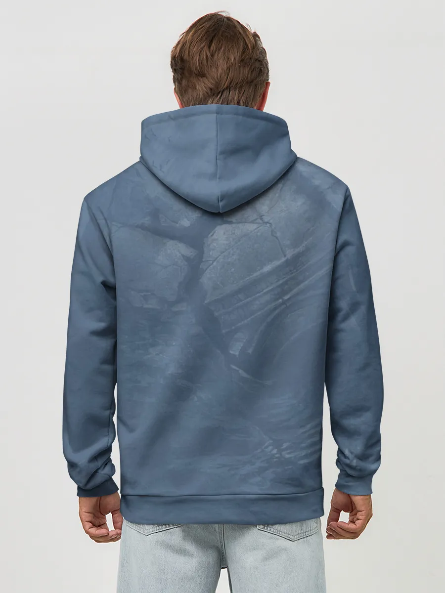 Худи мужской база хлопок / Vikings