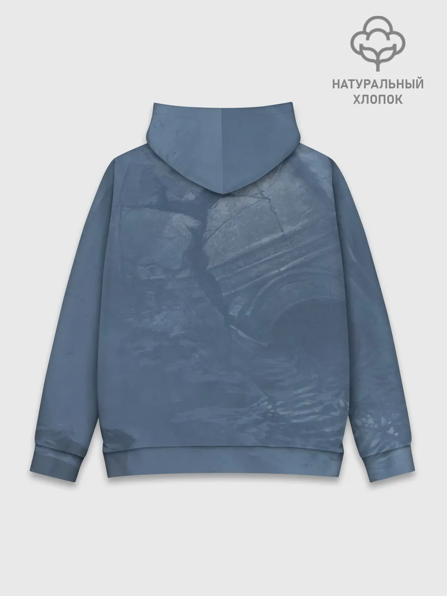 Худи мужской база хлопок / Vikings