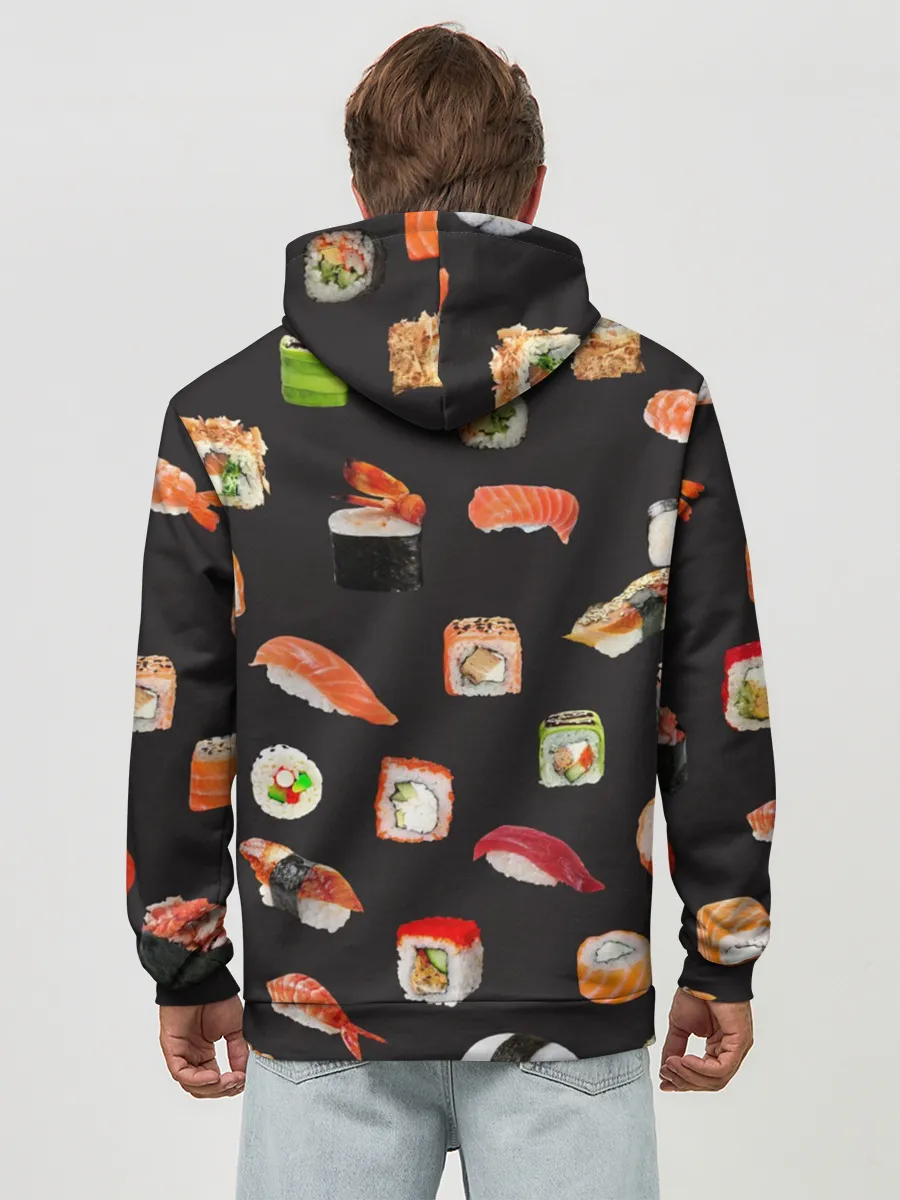 Худи мужской база хлопок / Суши