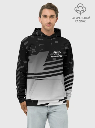 Худи мужской база хлопок / SUBARU SPORT