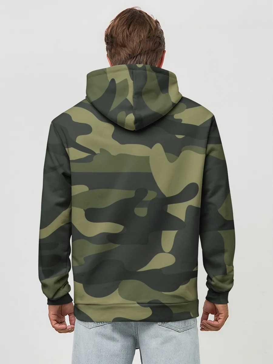 Худи мужской база хлопок / Самый лучший дед