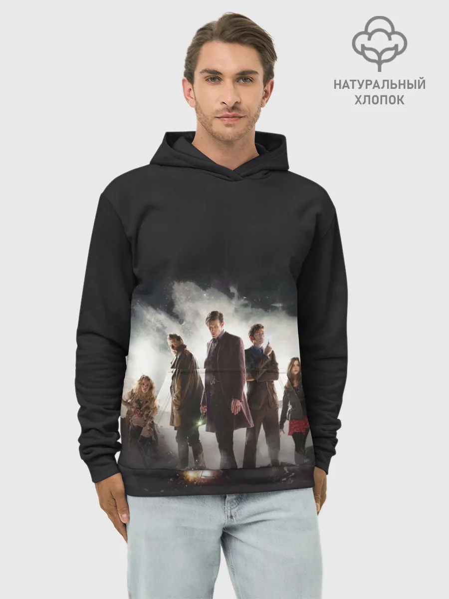 Худи мужской база хлопок / Doctor Who