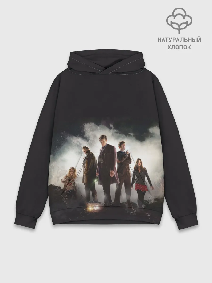 Худи мужской база хлопок / Doctor Who