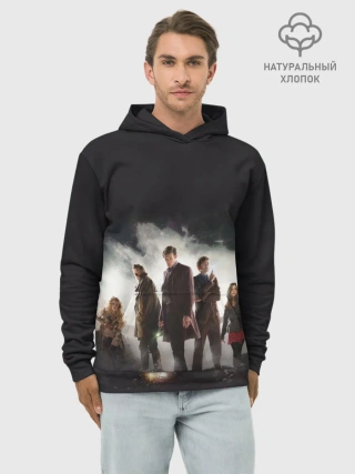 Худи мужской база хлопок / Doctor Who