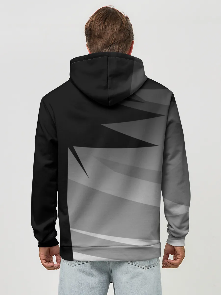 Худи мужской база хлопок / MITSUBISHI SPORT