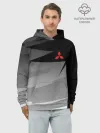 Худи мужской база хлопок / MITSUBISHI SPORT