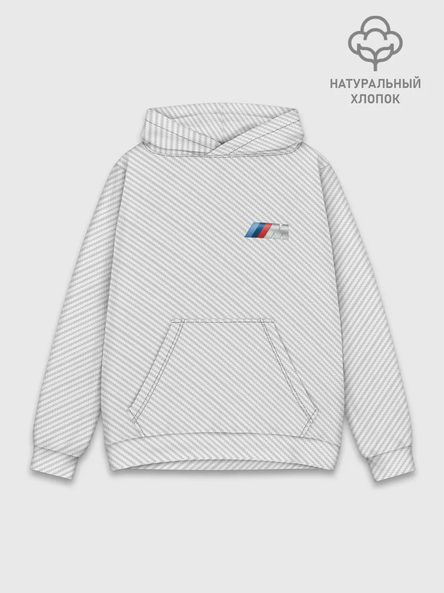 Худи мужской база хлопок / BMW CARBON ///M SPORT