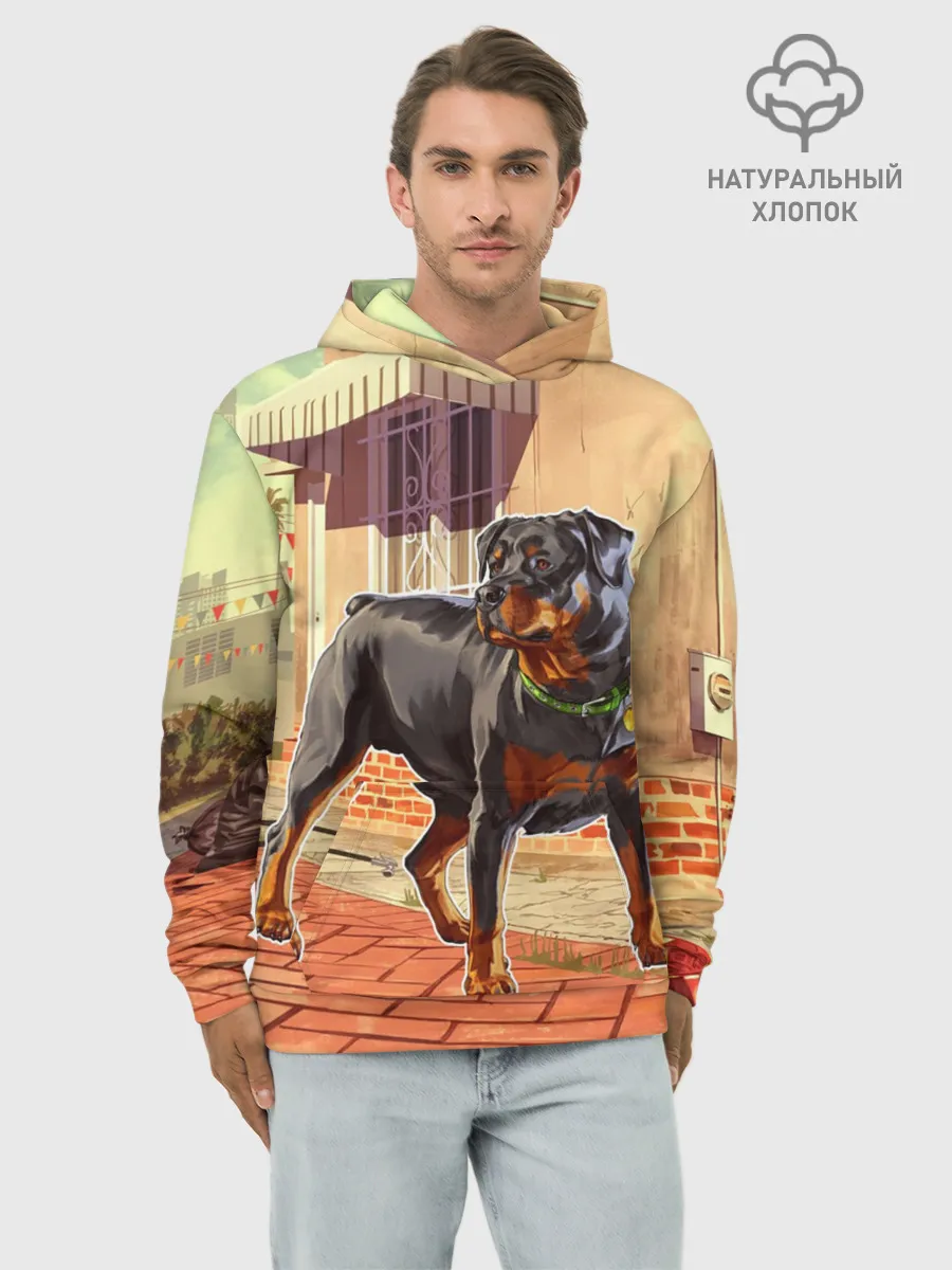 Худи мужской база хлопок / GTA V - Чоп