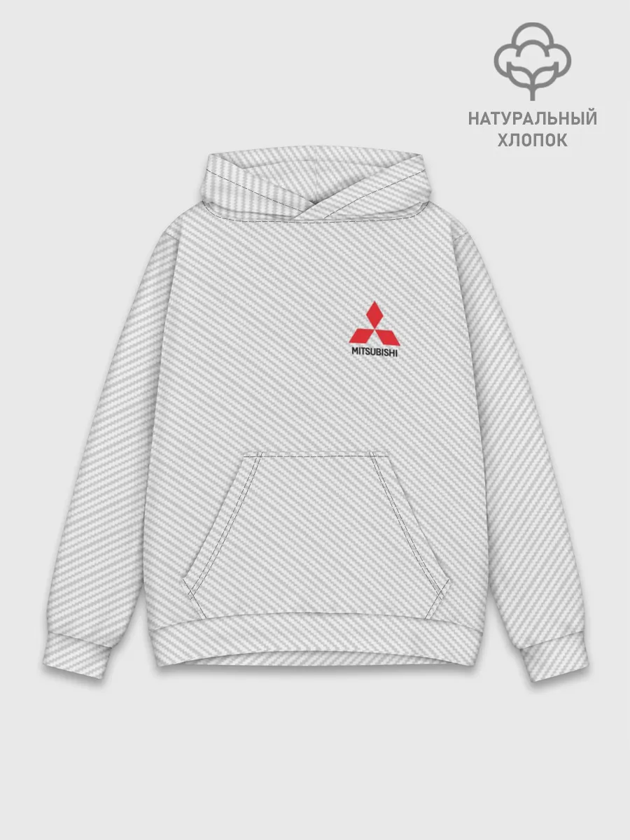 Худи мужской база хлопок / MITSUBISHI SPORT