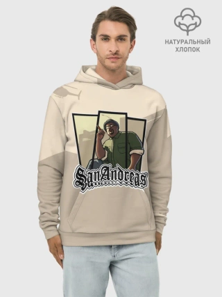 Худи мужской база хлопок / GTA SA - Big Smoke
