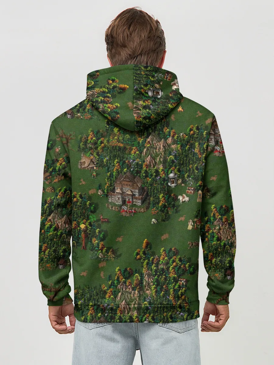 Худи мужской база хлопок / Герои