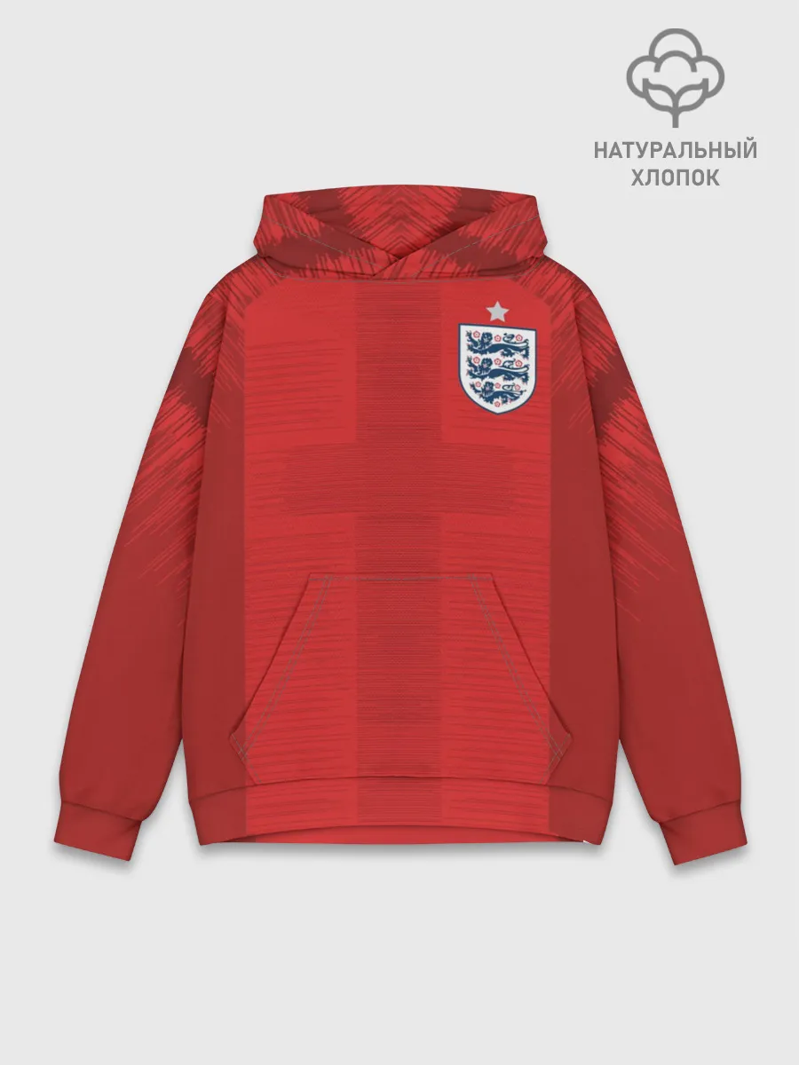 Худи мужской база хлопок / England away WC 2018