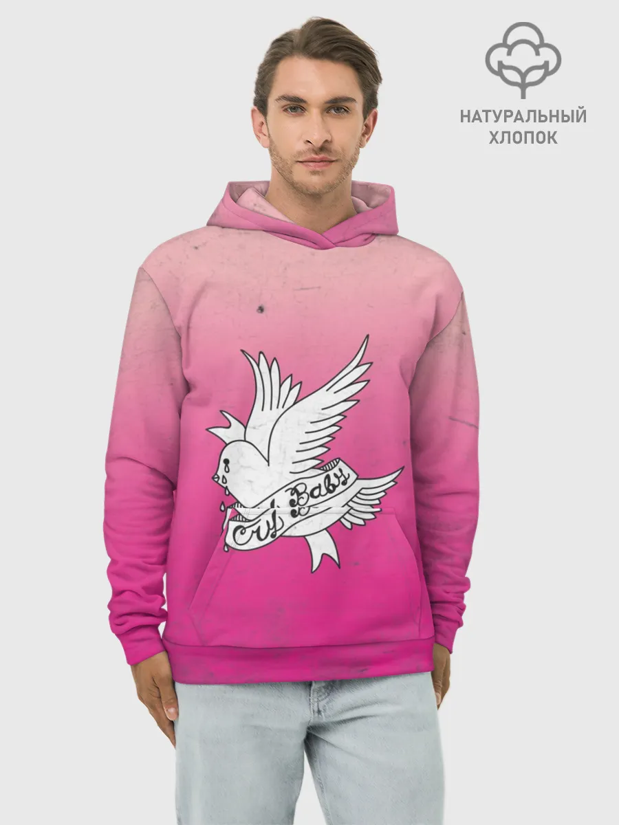 Худи мужской база хлопок / Crybaby
