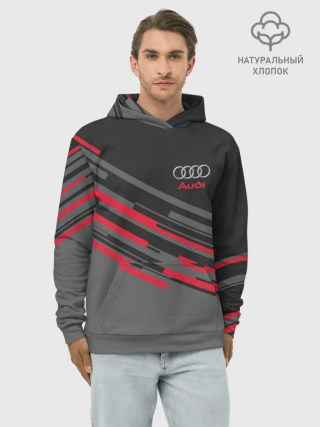 Худи мужской база хлопок / AUDI SPORT