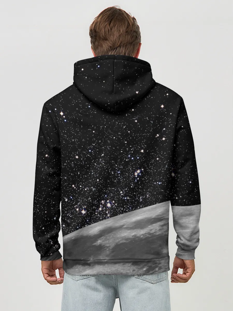 Худи мужской база хлопок / You got a moon