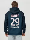 Худи мужской база хлопок / Мбаппе Форма Домашняя 18/19