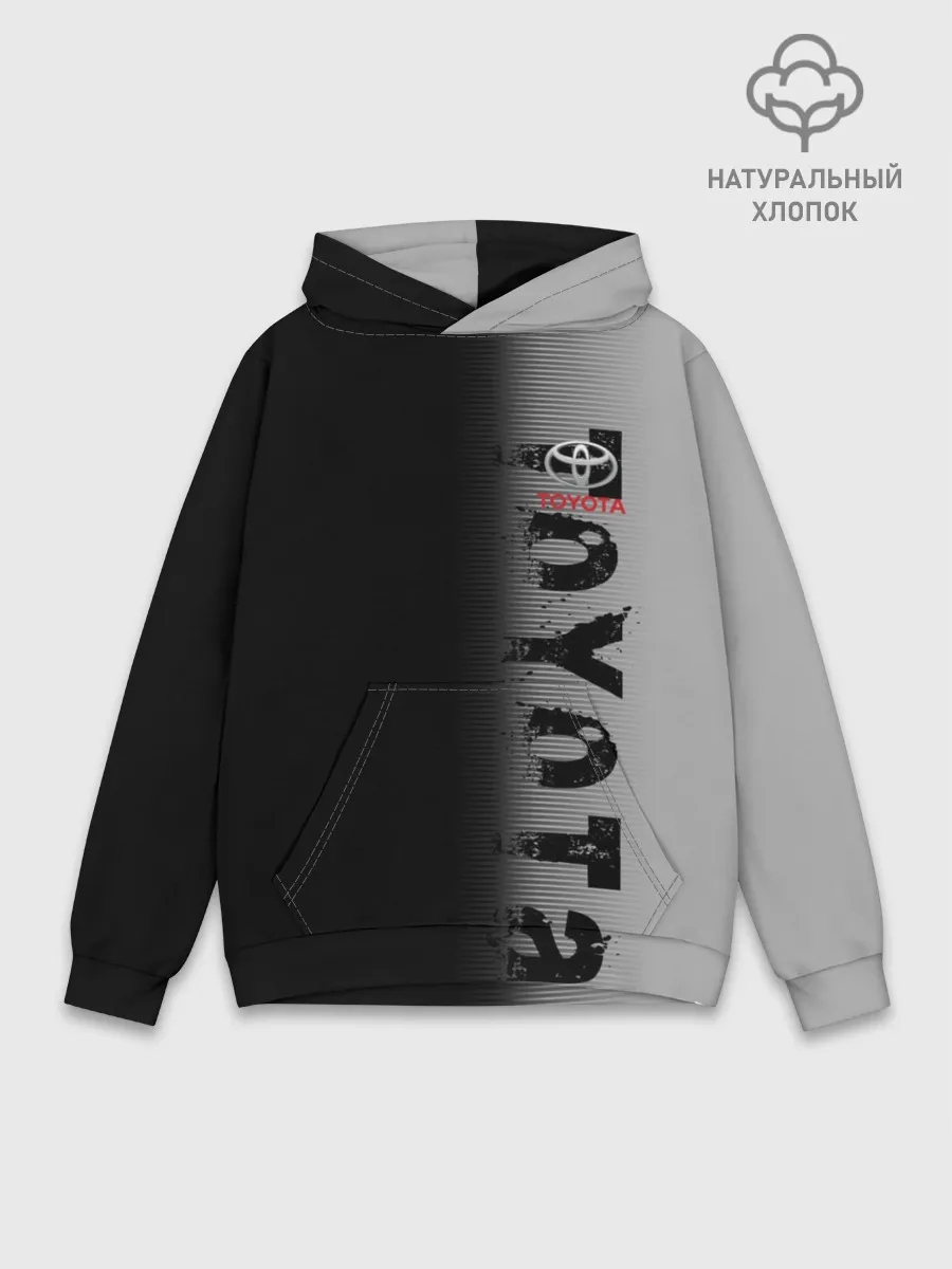 Худи мужской база хлопок / TOYOTA SPORT