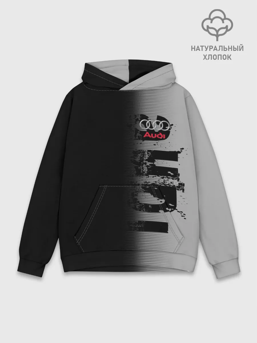Худи мужской база хлопок / AUDI SPORT