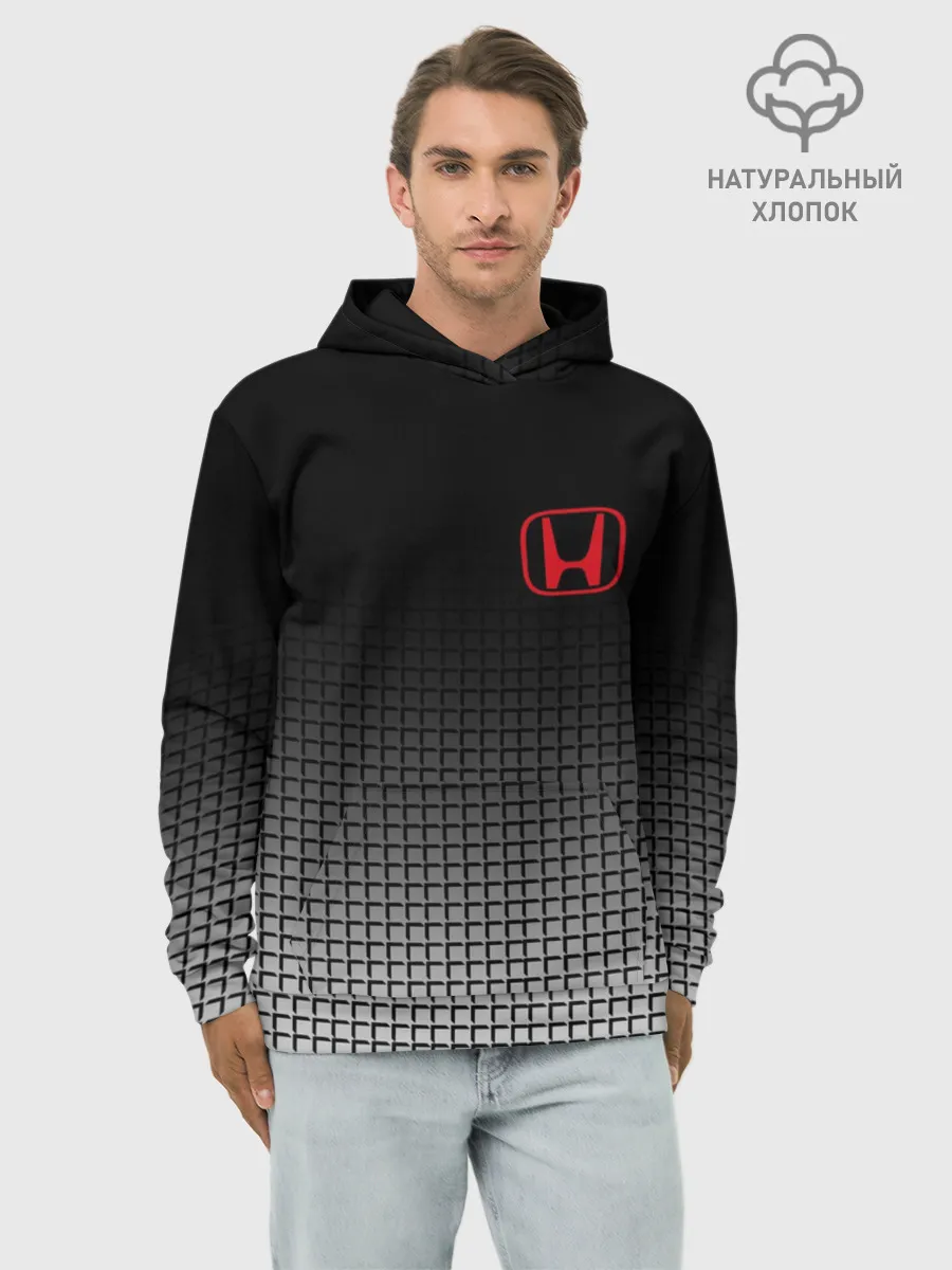 Худи мужской база хлопок / HONDA SPORT