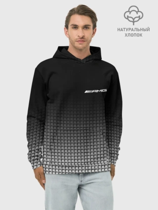 Худи мужской база хлопок / AMG SPORT