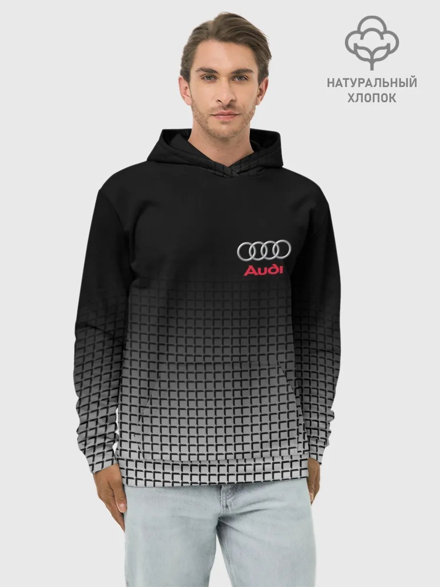 Худи мужской база хлопок / AUDI SPORT