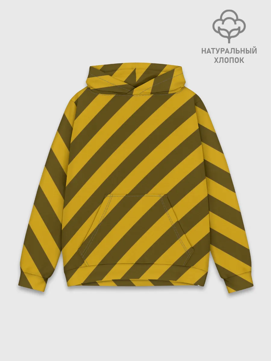Худи мужской база хлопок / Полосы