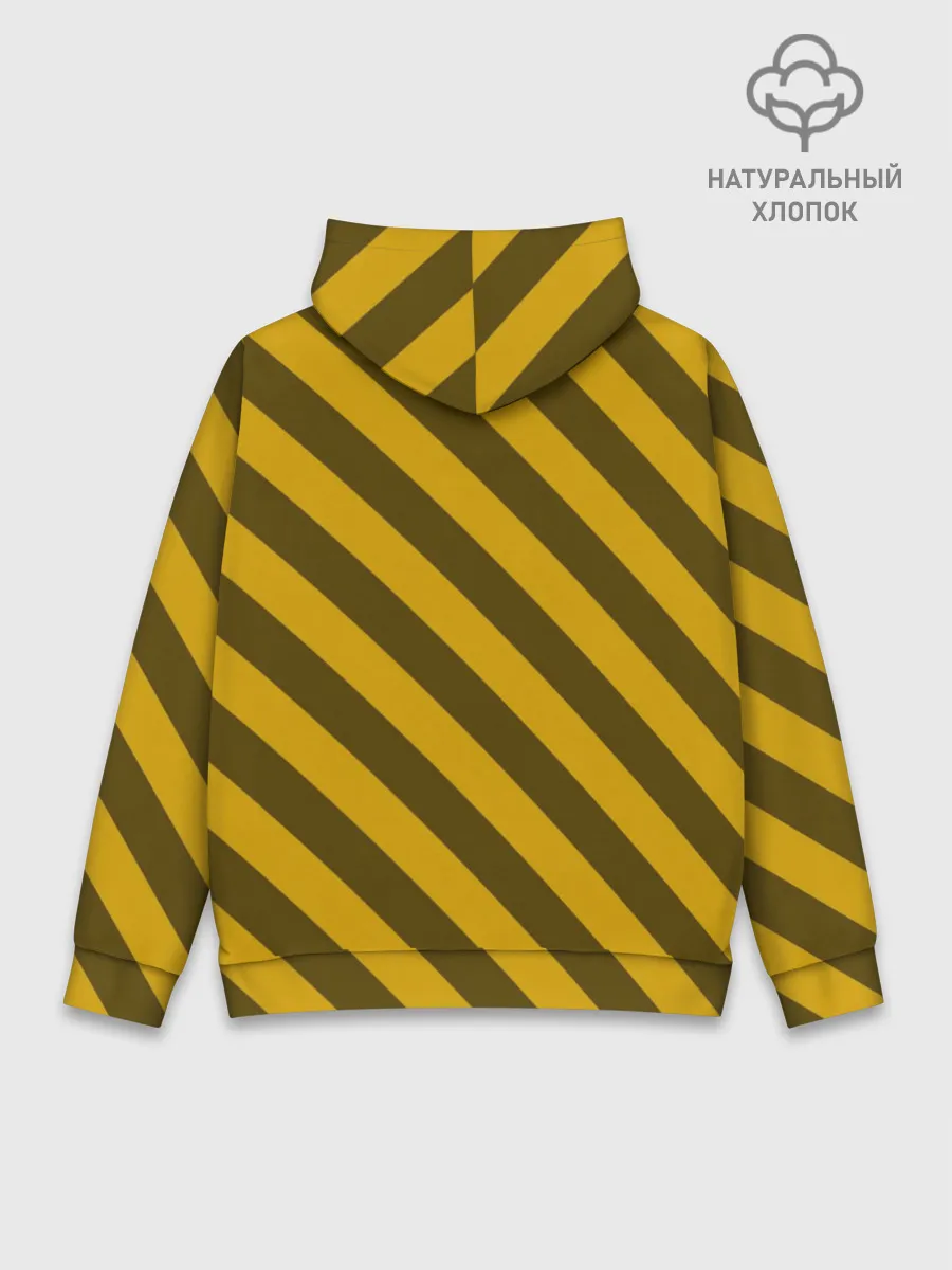 Худи мужской база хлопок / Полосы
