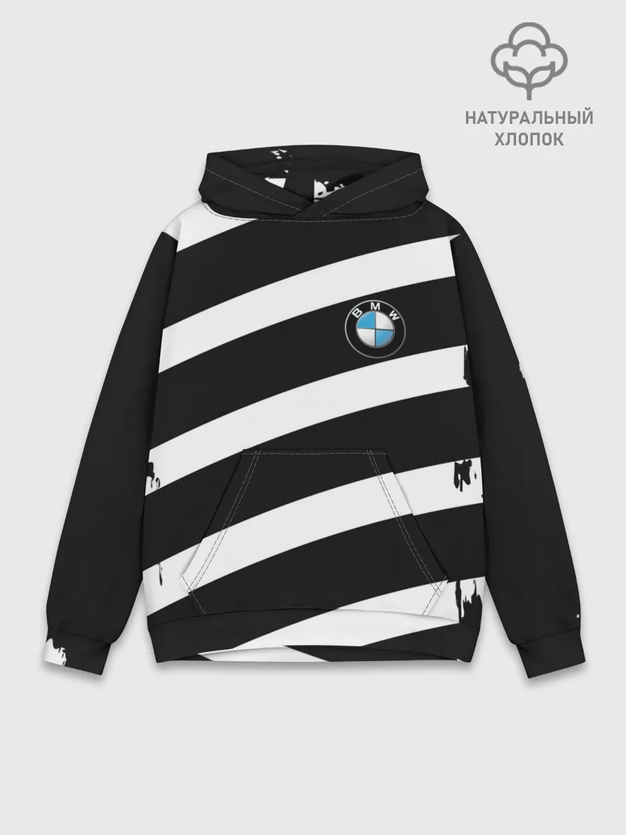 Худи мужской база хлопок / BMW SPORT