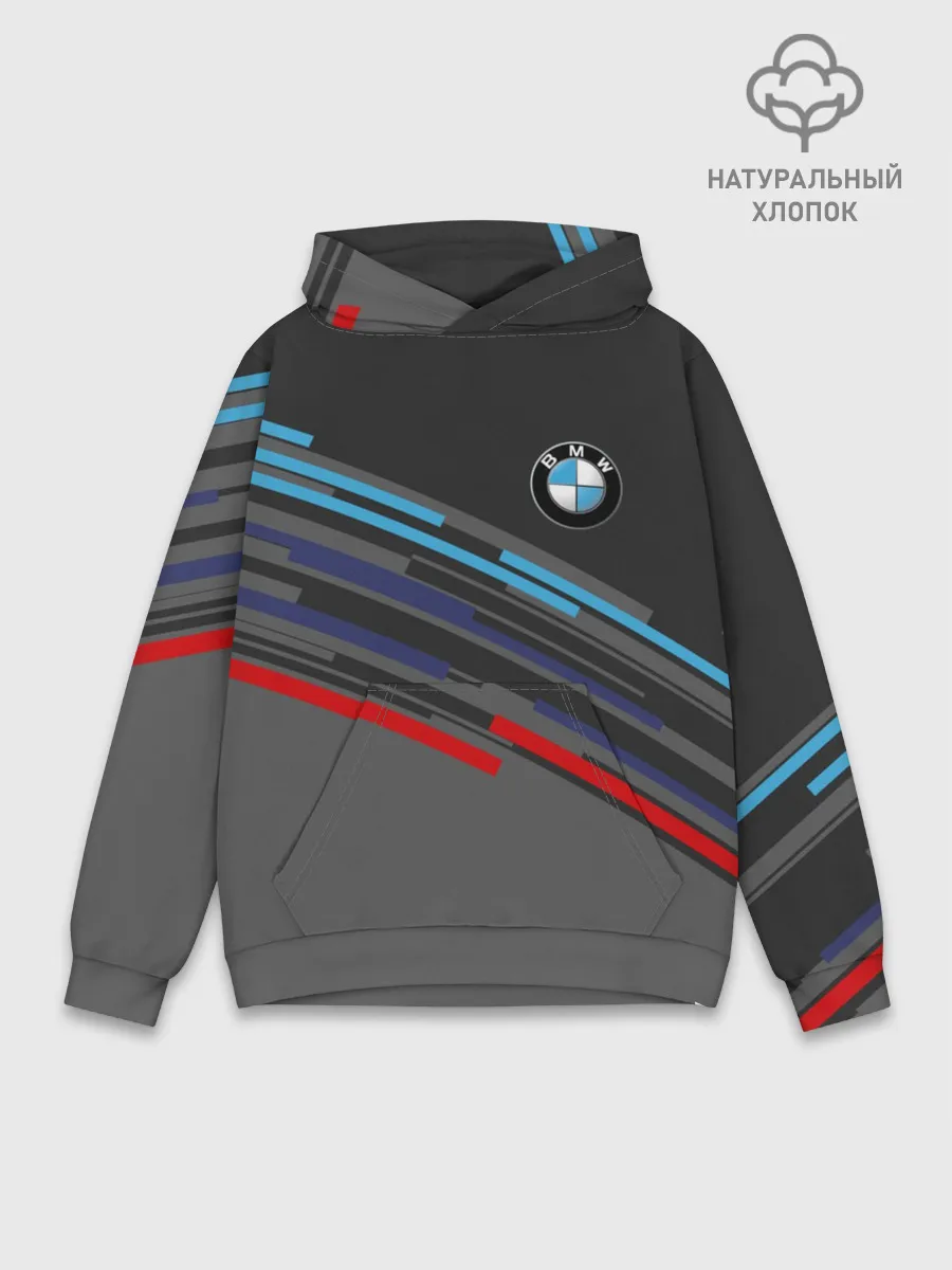 Худи мужской база хлопок / BMW BRAND COLOR