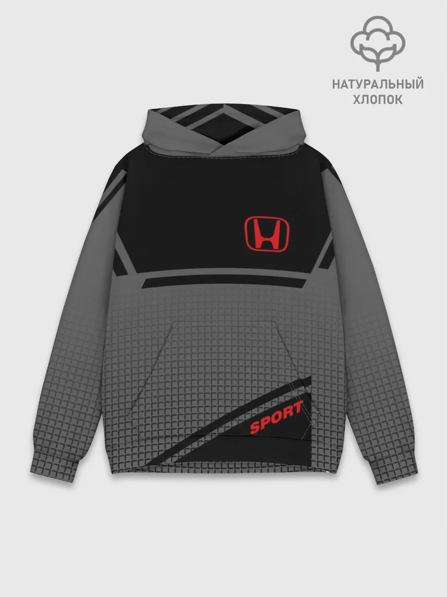 Худи мужской база хлопок / HONDA SPORT