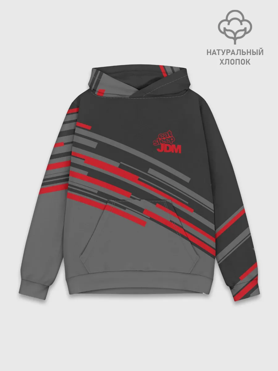 Худи мужской база хлопок / JDM SPORT