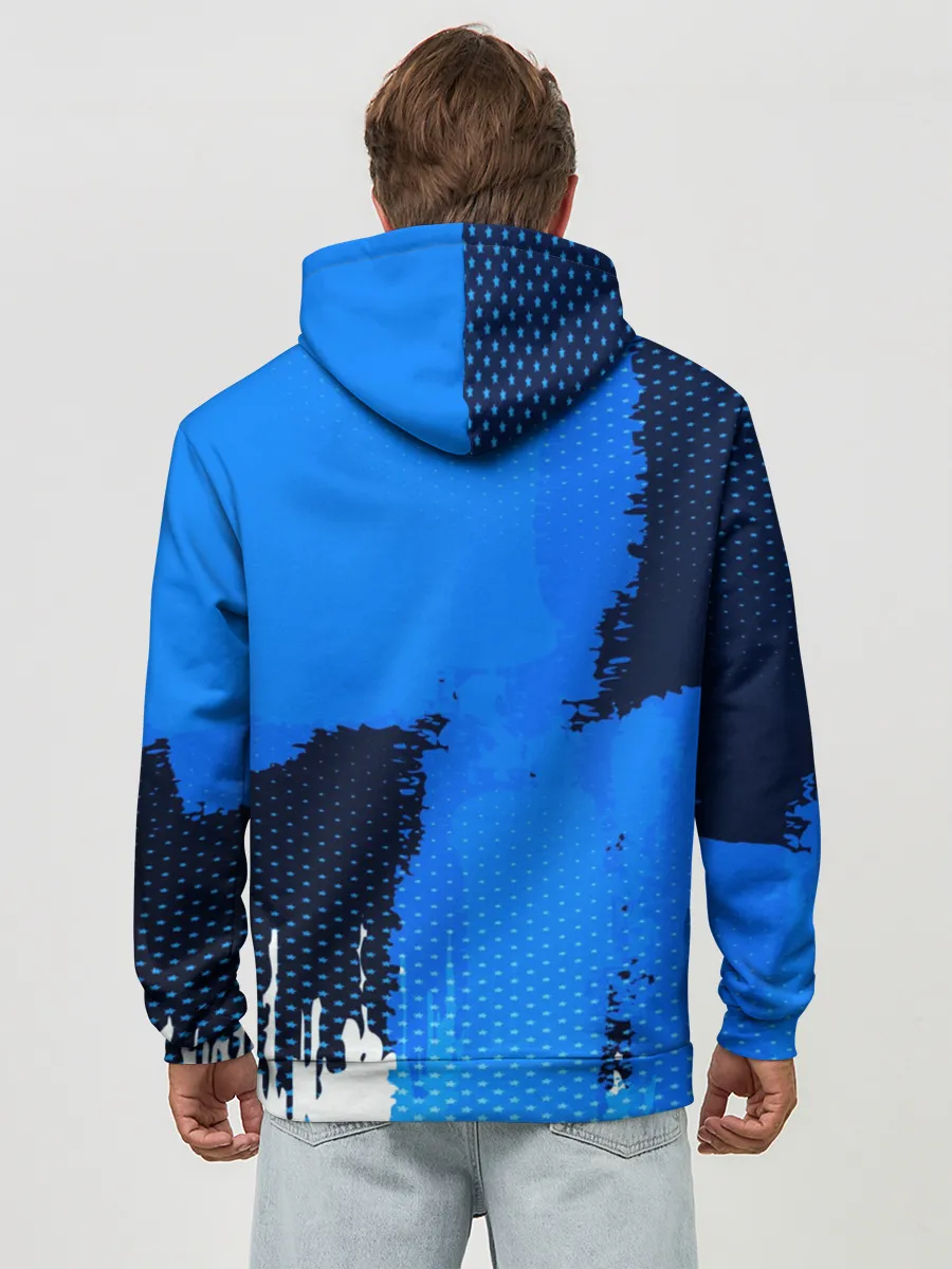 Худи мужской база хлопок / Russia Sport