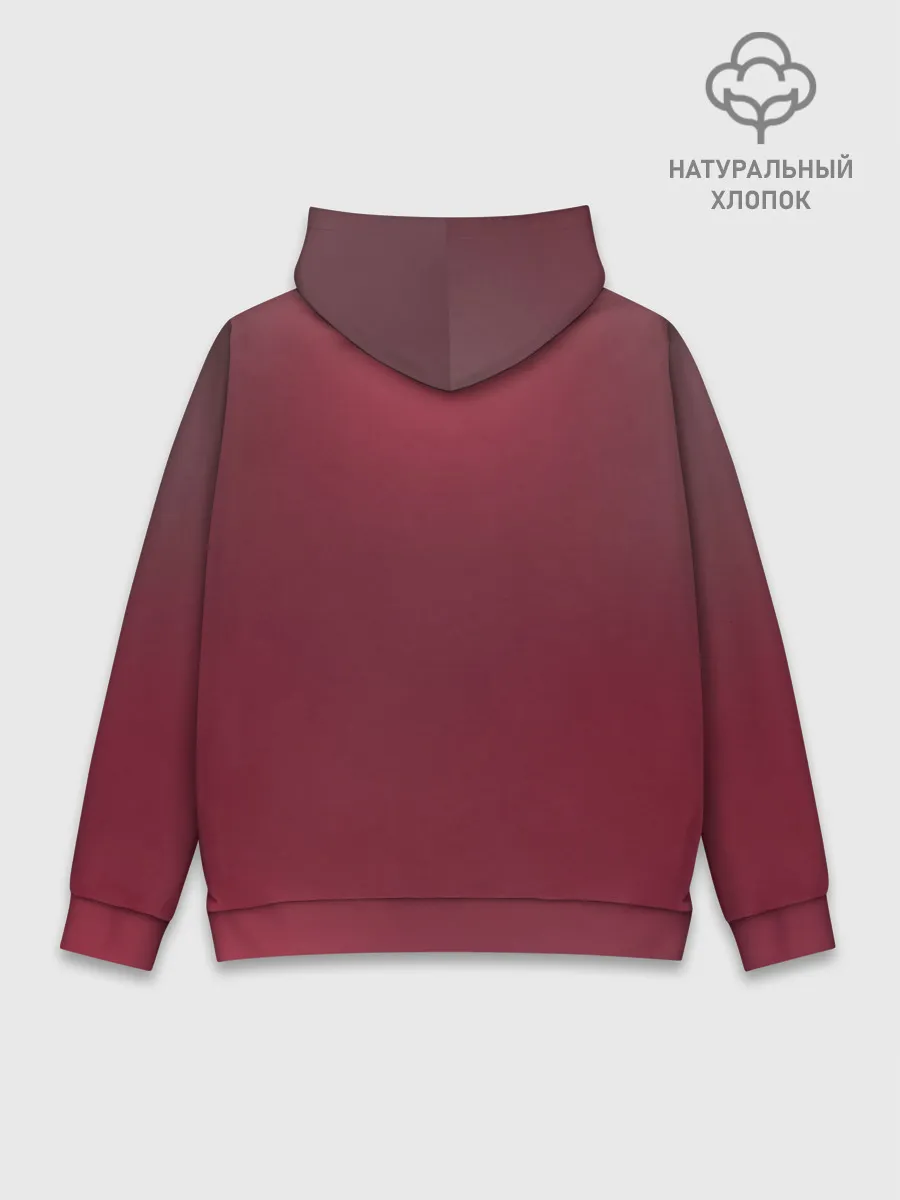 Худи мужской база хлопок / Red Touhou