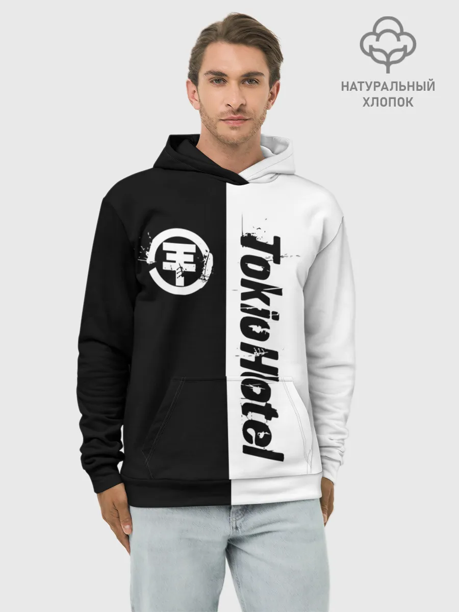 Худи мужской база хлопок / Tokio Hotel