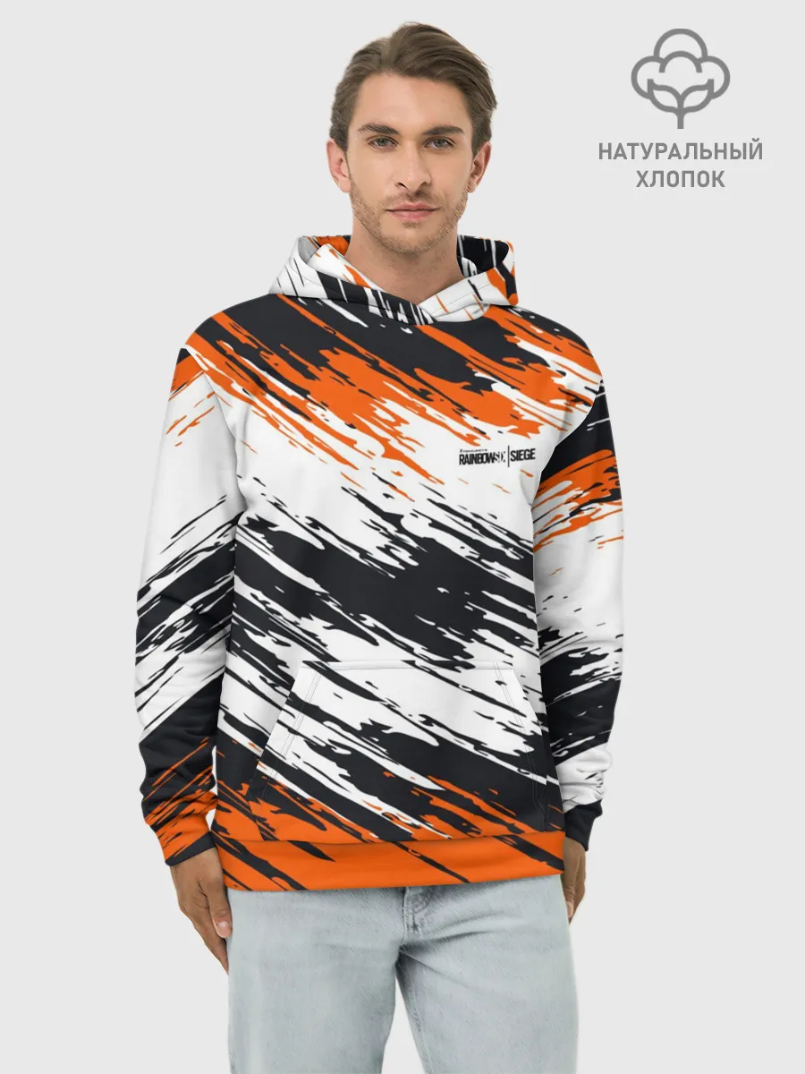 Худи мужской база хлопок / Rainbow Six Siege