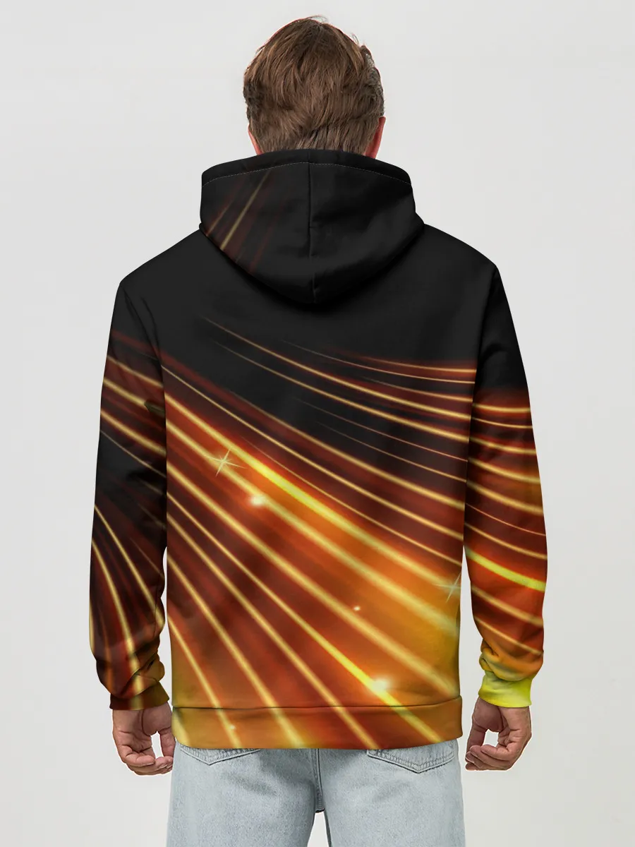 Худи мужской база хлопок / Russia Sport 2018 uniform