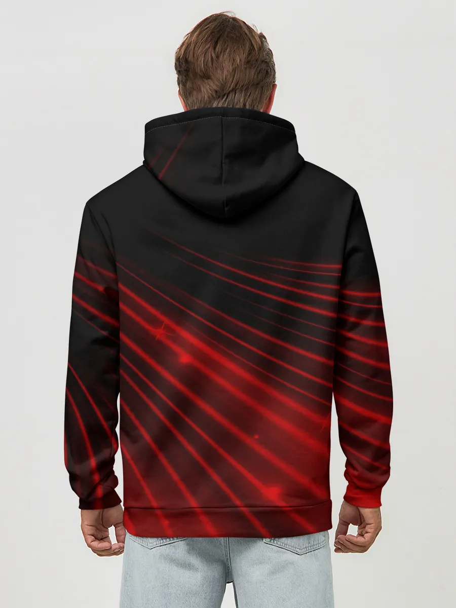 Худи мужской база хлопок / Russia Sport 2018 uniform