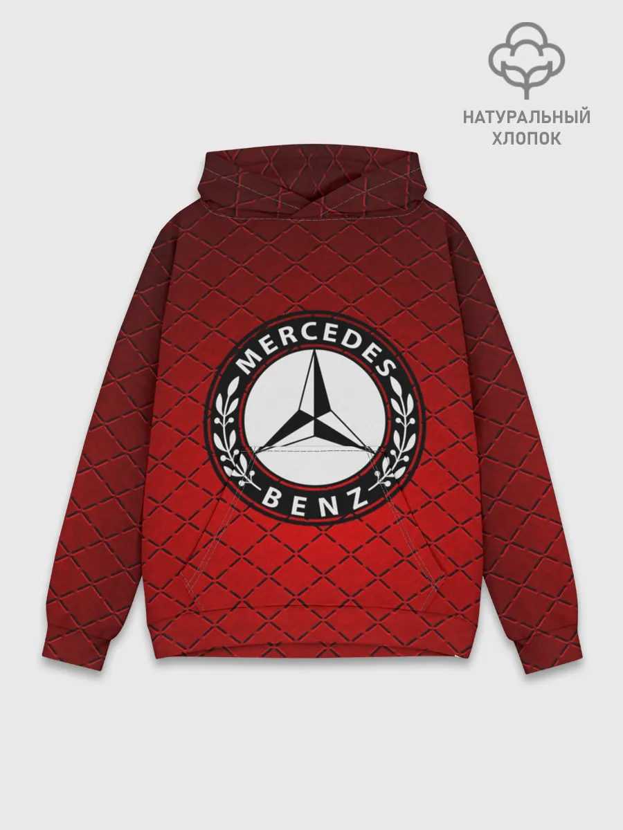 Худи мужской база хлопок / Mercedes MOTORs