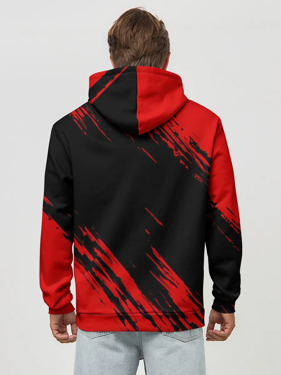 Худи мужской база хлопок / RAINBOW SIX SIEGE OUTBREAK