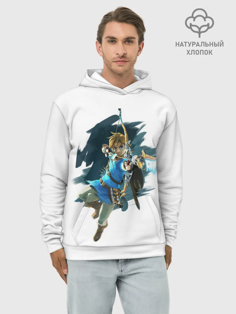 Худи мужской база хлопок / The Legend of Zelda