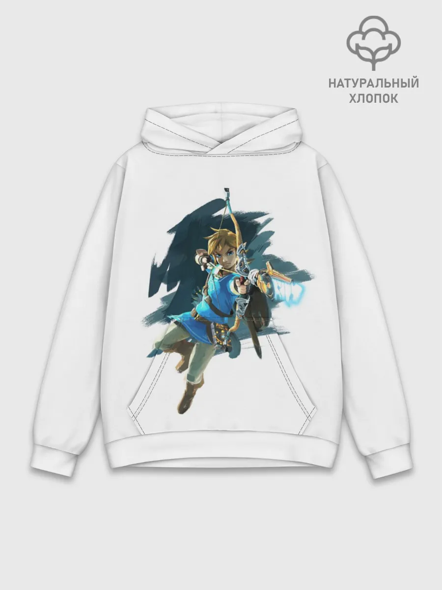 Худи мужской база хлопок / The Legend of Zelda