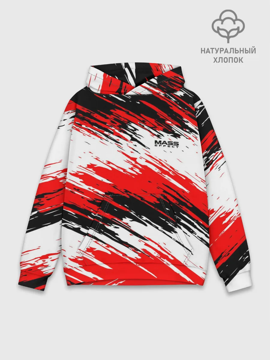 Худи мужской база хлопок / Mass Effect