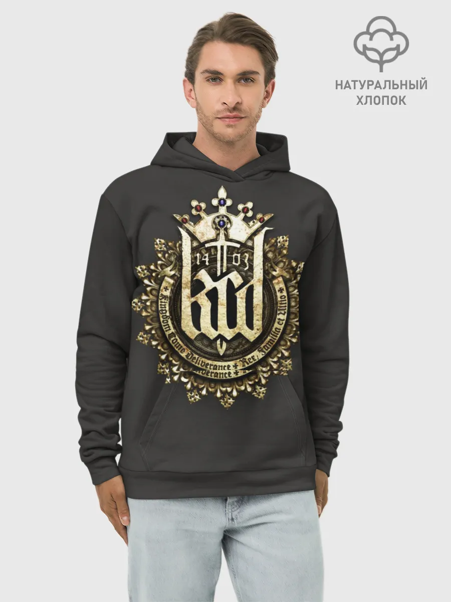 Худи мужской база хлопок / Kingdom come deliverance