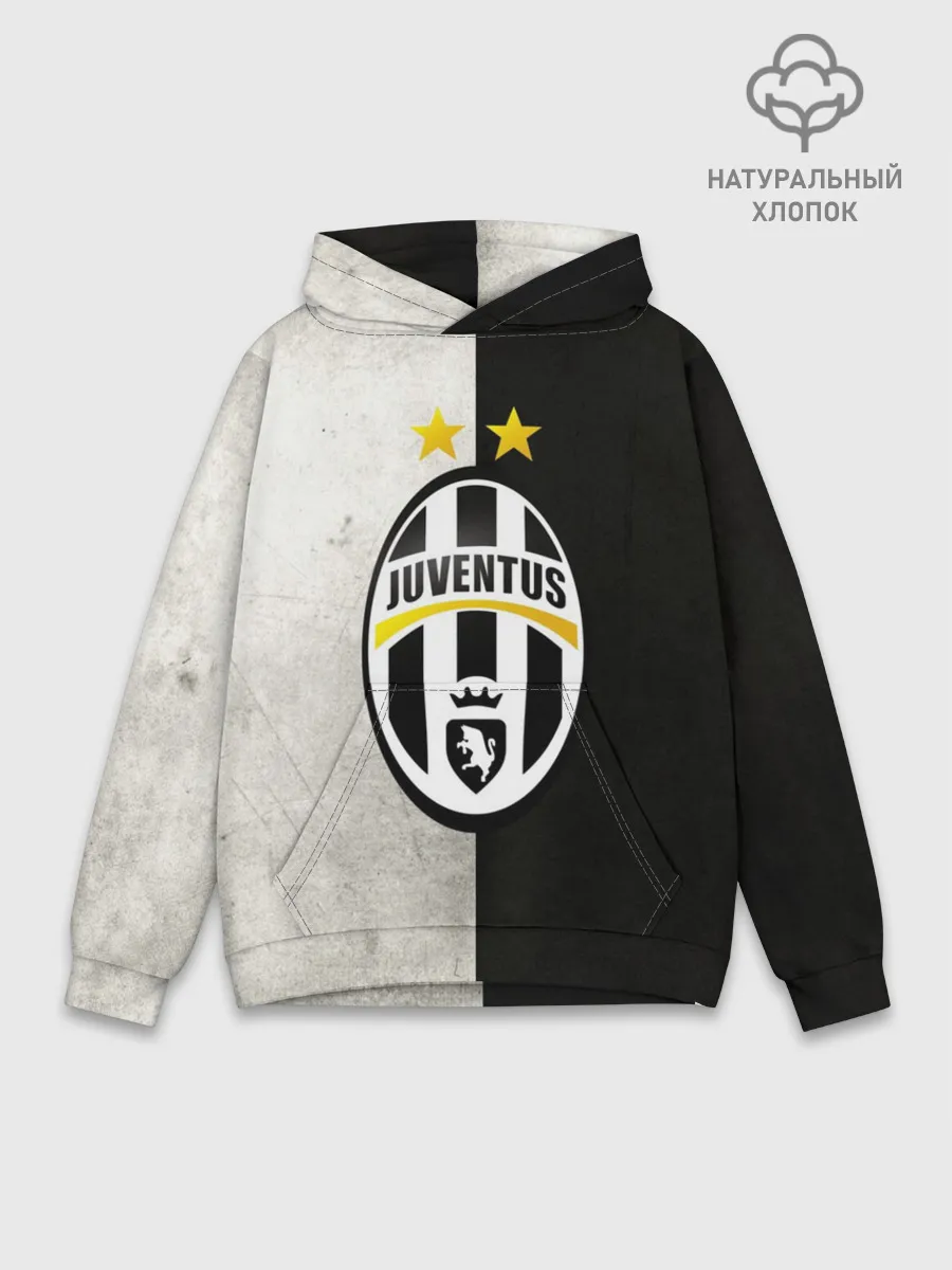 Худи мужской база хлопок / Juventus FC