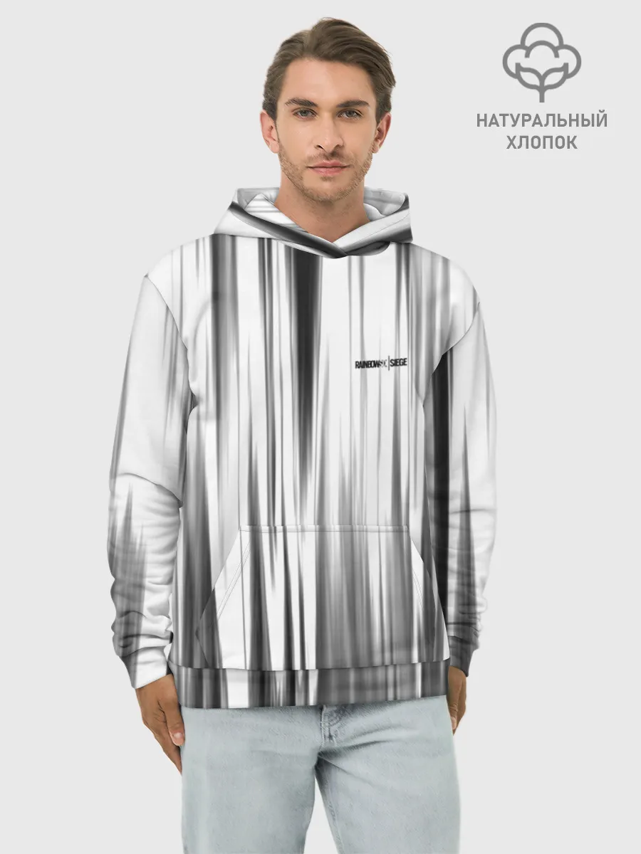 Худи мужской база хлопок / RAINBOW SIX SIEGE
