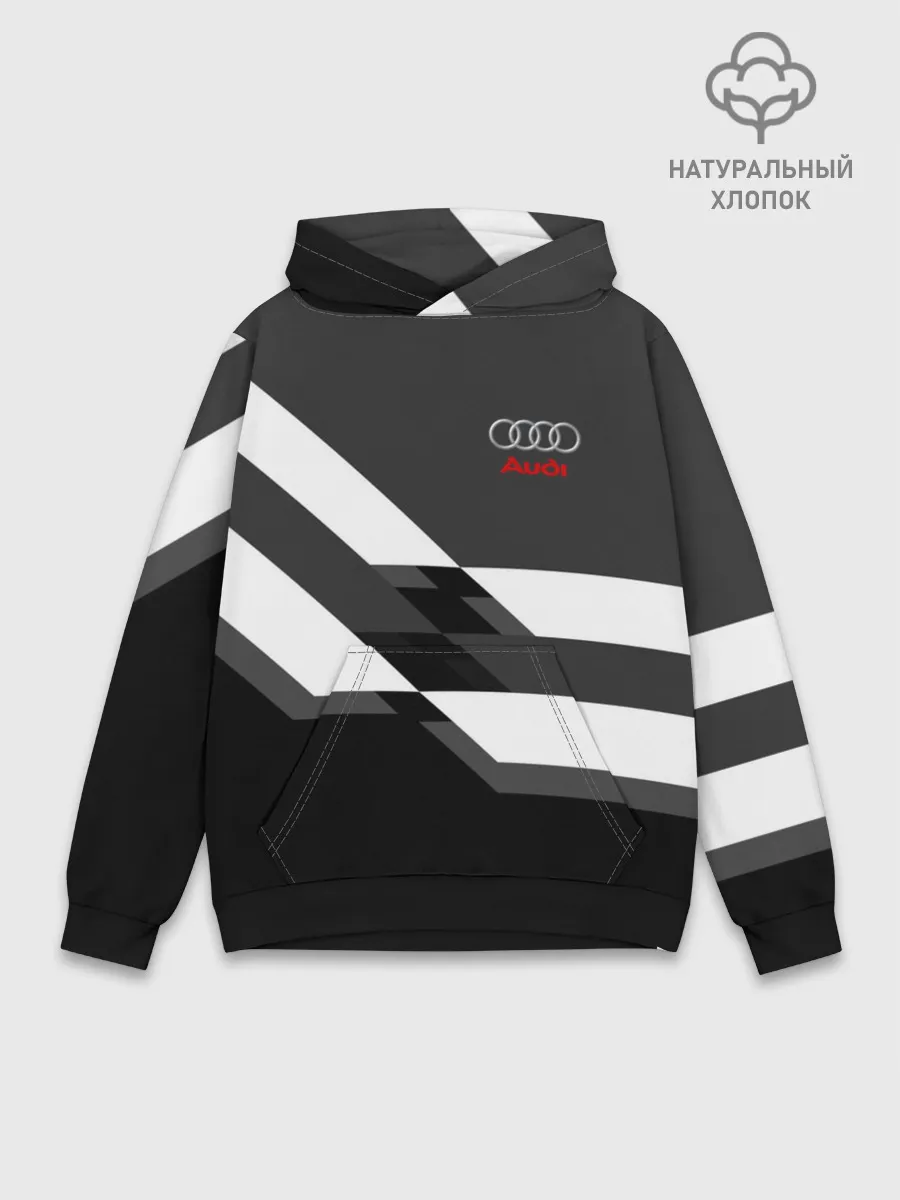 Худи мужской база хлопок / AUDI SPORT