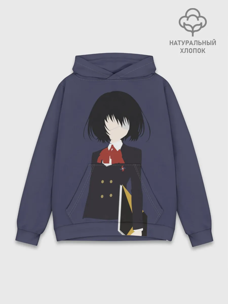 Худи мужской база хлопок / Mei Misaki минимал