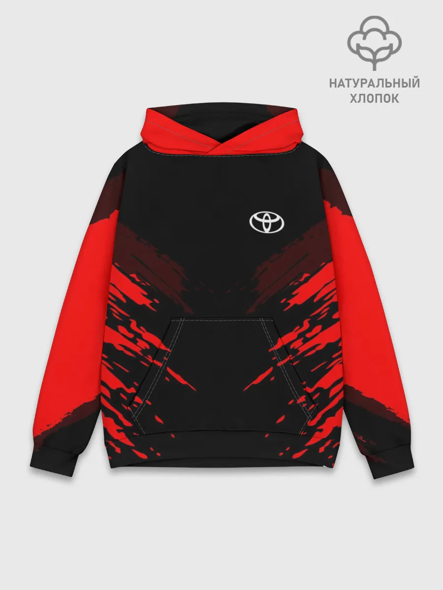 Худи мужской база хлопок / Toyota SPORT