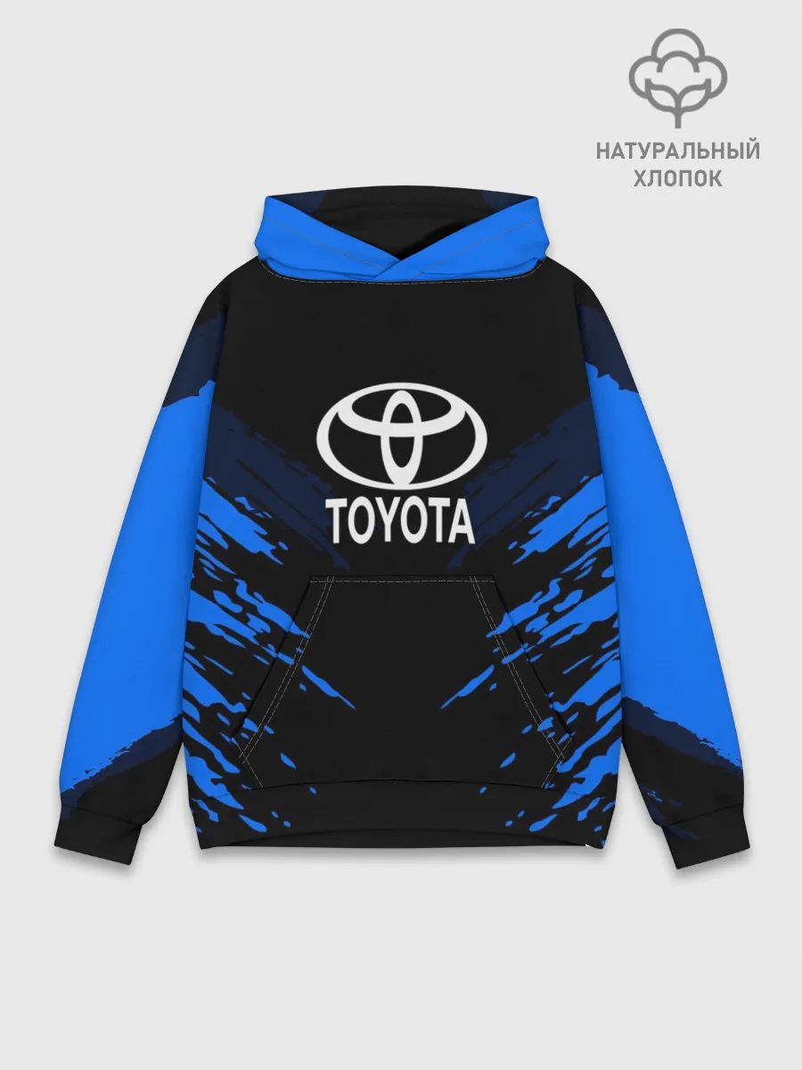 Худи мужской база хлопок / TOYOTA SPORT COLLECTION