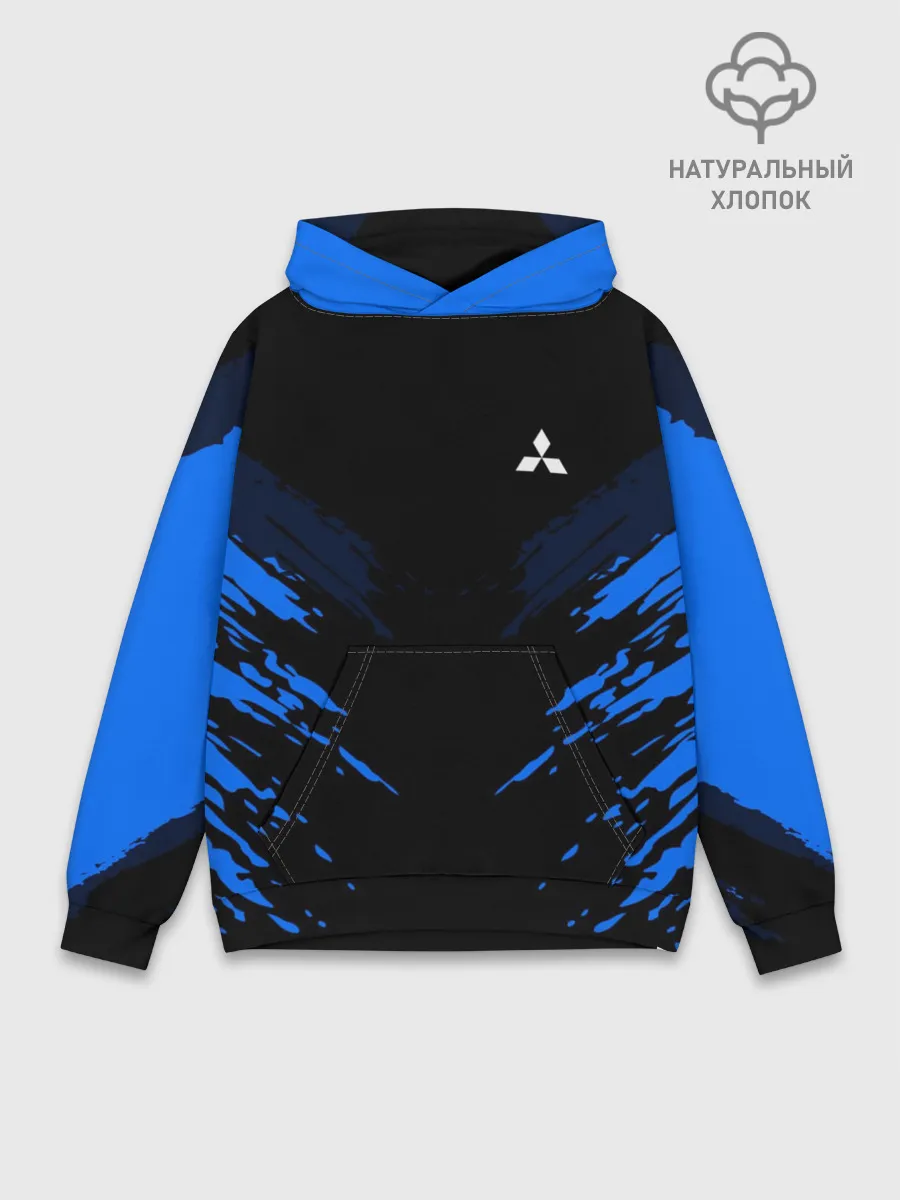 Худи мужской база хлопок / Mitsubishi SPORT